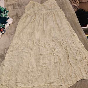 Forever 21 Sage Woven Tiered Dress Size 2x *Brand New*